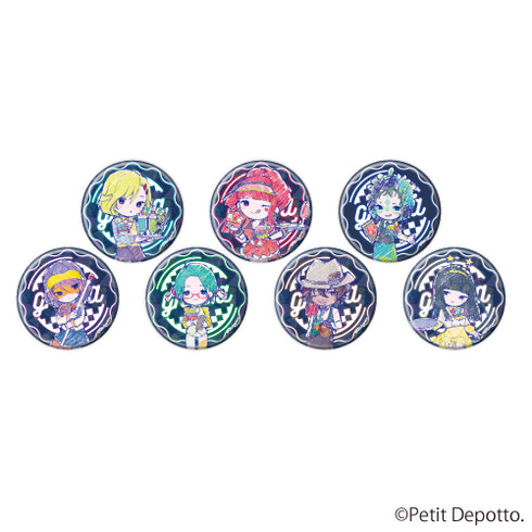 『グノーシア』ホログラム缶バッジ(65mm) 01/宇宙船ダイナーver. セットA(全7種)(グラフアート)